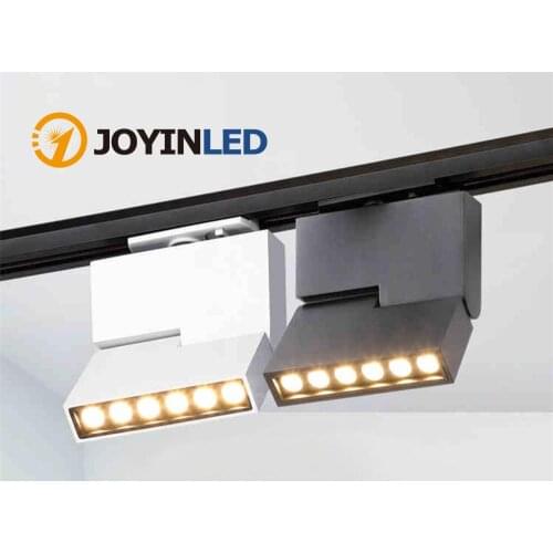 6W 12W COB LED Track Light Spot Light Ceiling Mounted Rail Track Lamp Decorative Led Spotlight Track Lighting for Shop