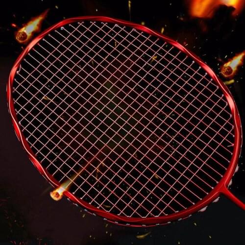 Carbon Badminton Racket Professional 28-30lbs Offensive Original Sport 8 Multi Color Options Ultralight Z Speed Raquete