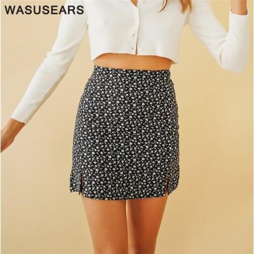 Женские юбки с высокой талией Wasusears China At AliExpress