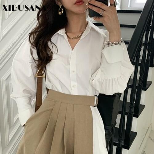 XIBUSANA Fashionable Shirt Dresses