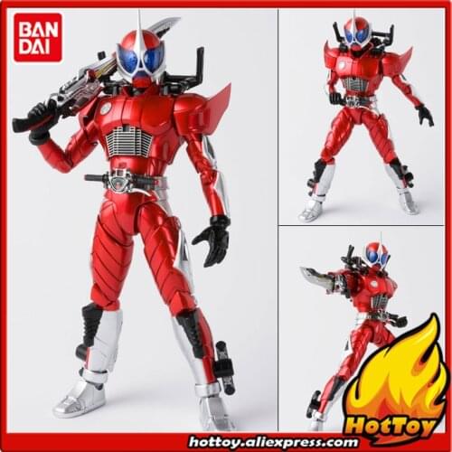100% Original BANDAI Tamashii Nations S.H.Figuarts (SHF) Action Figure - Kamen Rider Accel from "Masked Rider Double / W"