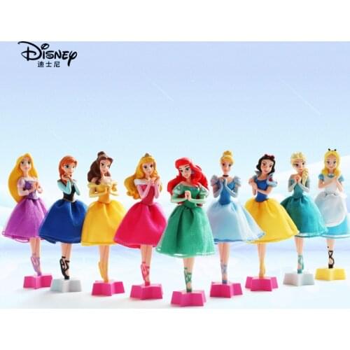 Disney 3D princess stationery Elsa Anna Decoration student creative cartoon cute black ballpoint pens Children birthday gift