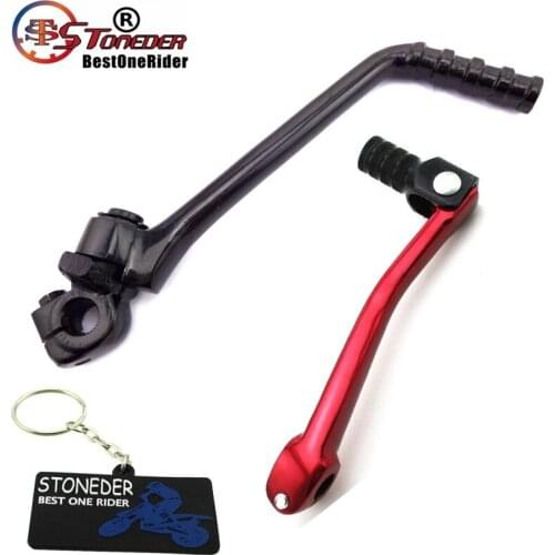 STONEDER Aluminum Folding 11mm Gear Shifter Lever 13mm Kick Starter Lever For Chinese 50cc 70cc 90cc 110cc 125cc Pit Dirt Bike