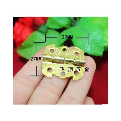 Antique Cabinet Hinges Furniture Accessories Jewelry Boxes Small Hinge Furniture Fittings small 29* 27mm