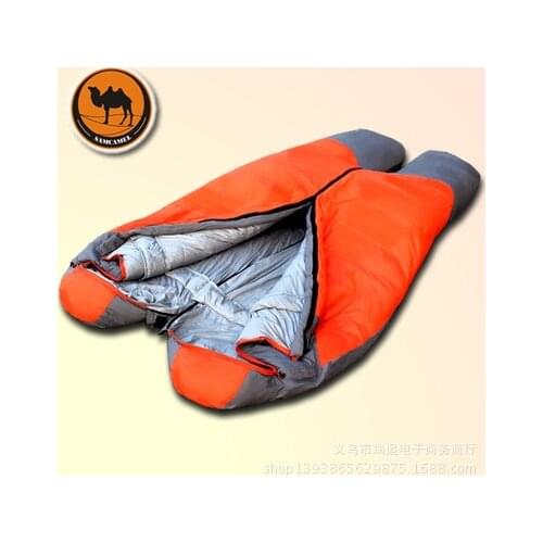Free shipping -25 Degree to 0 Degree Mummy Type Thickening Down Duck Down sleeping bag camping Ultralight Keep Warm Incrassation