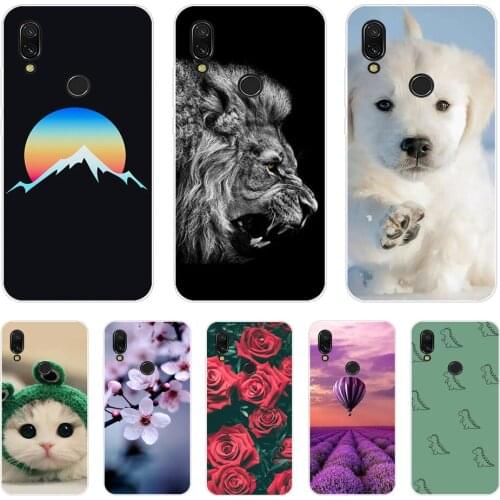 For xiaomi Redmi 7 Case Silicone Painting Soft TPU For xiaomi Redmi 7 Case 6.26 inch snapdragon 632 model Fundas Coque