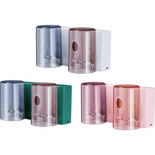 UV Toothbrush Sanitizer Holders Organizer Wall Mounted Punch-free Electric