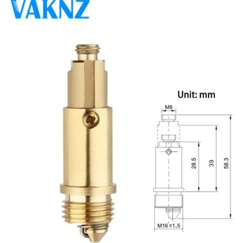 Easy Push Down Pop-Up Click Clack Plug Bolt Replacement for Most Sink Barth Tub Basin Drain Stopper