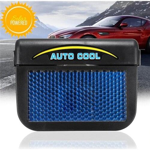 Newest Solar Energy Car Auto Cool Air Vent With Rubber Stripping Car Ventilation Fans