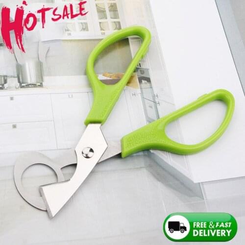 New Practical Metal Egg Scissors Egg Topper Cutter Shell Opener Stainless Steel Boiled Raw Egg Open Creative Kitchen Tools Set