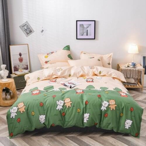 Cartoon duvet cover pillowcase 3pcs 220x240,200x200child quilt cover blanket cover 135x200 ,single double king size bedding set