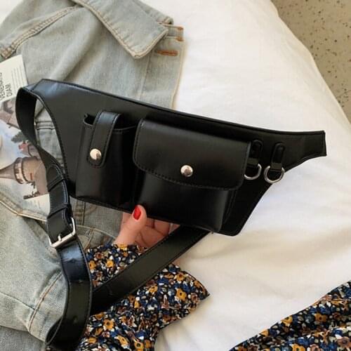 DORANMI Punk Style Waist Pack Bag 2021 Luxury Brand Designed Crossbody Chest Bag Fanny Packs Casual Waist Bag Nerka Pack SB509