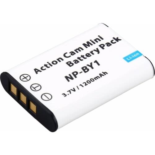 Probty NP-BY1 NP BY1 NPBY1 Camera Battery For Sony HDR-AZ1VR AZ1 AZ1V AZ1VR Sport Action Cam Mini Camcorder