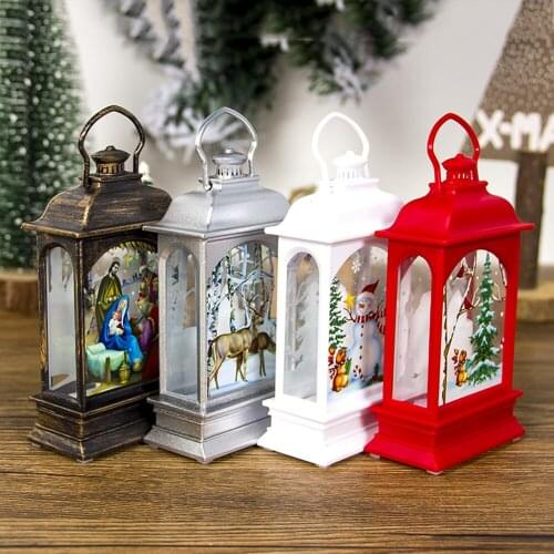 Christmas Decorations for Home Led 1 pcs Christmas Candle with LED Christmas Tree Decoration Lamp New Year Decorations for Home