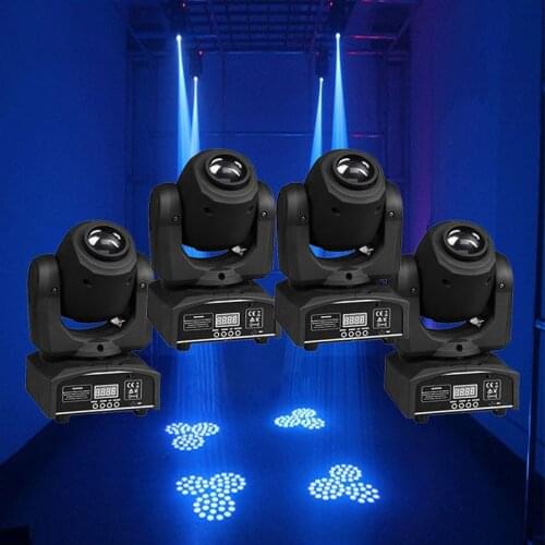 4 Pieces 30W Spot Gobo moving head light led moving head spot stage lighting disco light Professional Stage & DJ DMX Stage Light