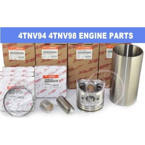 Diesel fuel engine cylinder sleeve piston ring pin for Yanmar 4TNV94 4TNV98