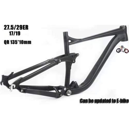 Bicycle Soft Tail Frame HIMALO Mountain full Suspension frame 29ER 27.5ER Aluminium MTB frame DH Cycling Downhill