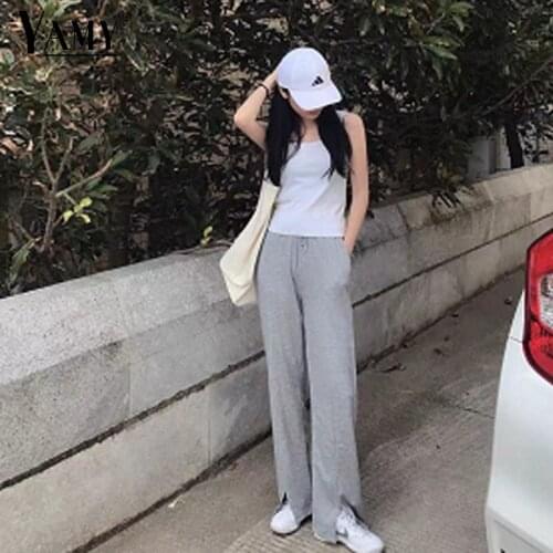 Женские брюки широкие YAMY China At AliExpress