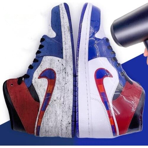 100Pcs Heat shrink wrap shoes bag waterproof shoes cover shrink film bag shoes protector cover Anti dust shoes bags package