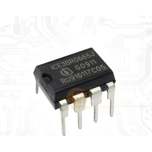 5pcs/lot ICE3BR0665JZ DIP-8 3BR0665JZ ICE3BR0665J DIP 3BR0665J DIP8 ICE3BR0665
