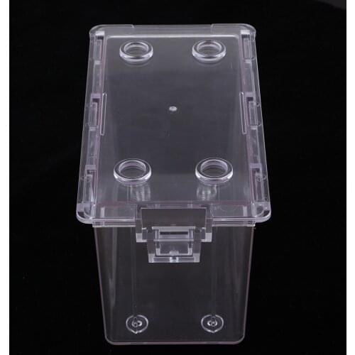 Acrylic White Deck Protection Case Holder Box for Cards Gift