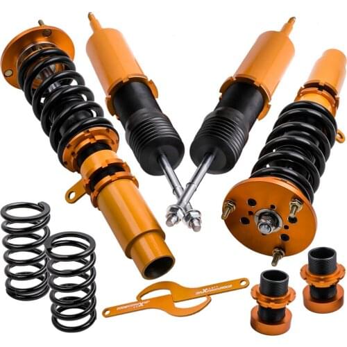 Coilover Absorber Strut For BMW 3-Series E90 E91 2006-2013 Adjustable Height for 316i 318i 318d 320d 3series Spring Camber plate