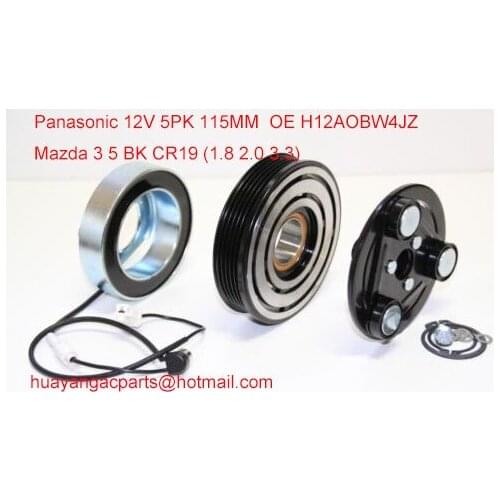 Auto parts ac compressor clutch for Mazda 3 5 BK CR19 AKSO8549522 H12A0BW4JZ CC29-61-450G