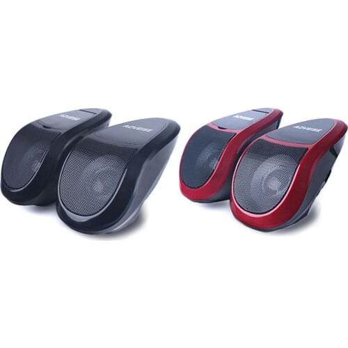 Motorcycle Bluetooth 5.0 Speakers Waterproof Stereo Audio Amp System MP3 Speaker Versatile Speaker