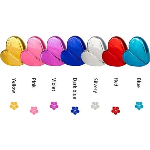 25ml Travel Heart-shaped Glass Perfume Atomizer Empty Spray Bottle Makeup Tool Beauty Bottle