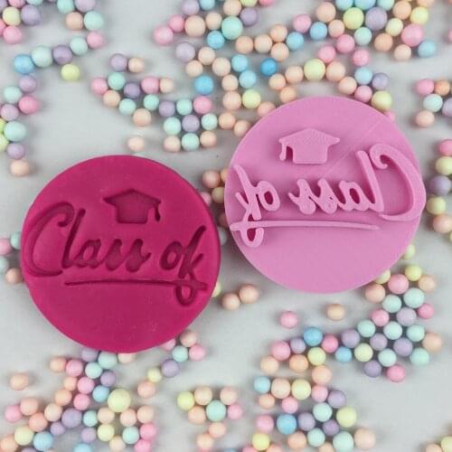 Class of Plaque Cookie Cutter Cookies Cake Mould Baking Tool printing PLA 3D can be customized with various text patterns