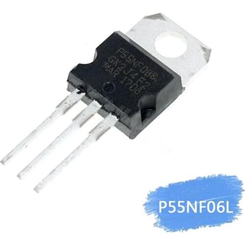 10pcs STP55NF06L STP80NF70 STP75NF75 STP60NF06 STP16NF06 TO-220 integrated circuit