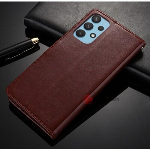 Retro Leather Wallet Flip Case for Samsung Galaxy A12 M12 A42 M42 A02 M02 A02S A22 A32 A52 A72 5G M32 M21 M21S M31 M31S M51