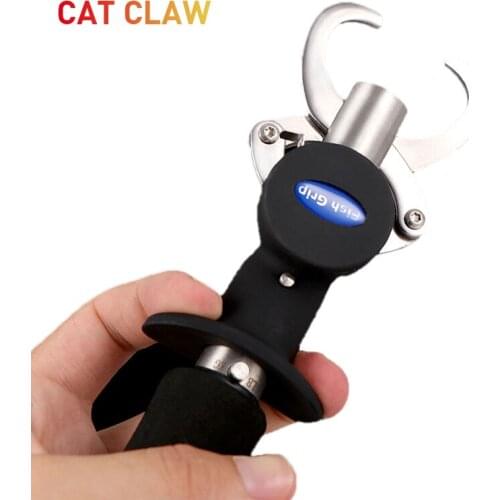 Multi-function Fishing Gripper Portable Stainless Steel Fishing Gripper Fish Lip Grip Grab Carp Fishing Lip Grip Tackle Tools
