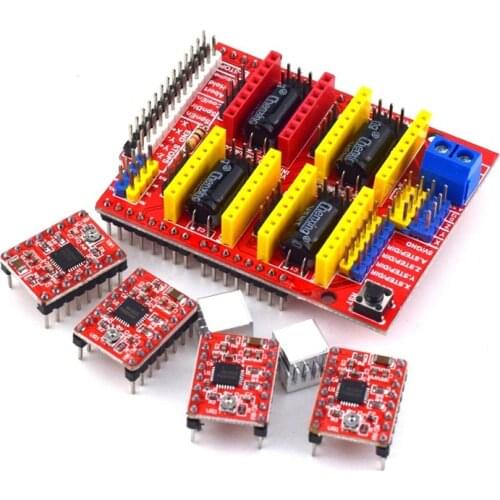New CNC Shield V4 shield v3 Engraving Machine / 3D Printer / A4988 Driver Expansion Board for arduino Diy Kit