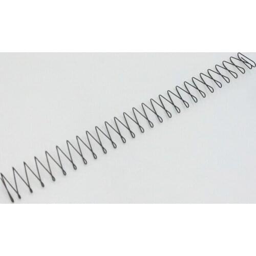 1pcs 0.8mm wire diameter clip flat compressed spring rectangular trapezoidal wavy pressure springs 15-21mm width