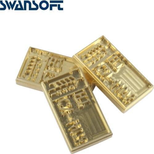 SWANSOFT Custom Logo Mold 3cm width and 5mm height and a set of 26 alphabet letters with Times New Roman for Fernando