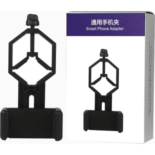 Universal Cell Phone Adapter Clip Mount Binocular Monocular Spotting Scope Telescope Support Eyepiece Diameter: 28-48mm