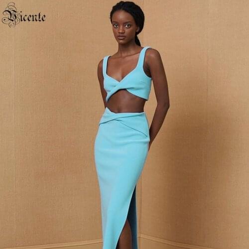 VJ.GOCHI Women's Suits With A Skirt