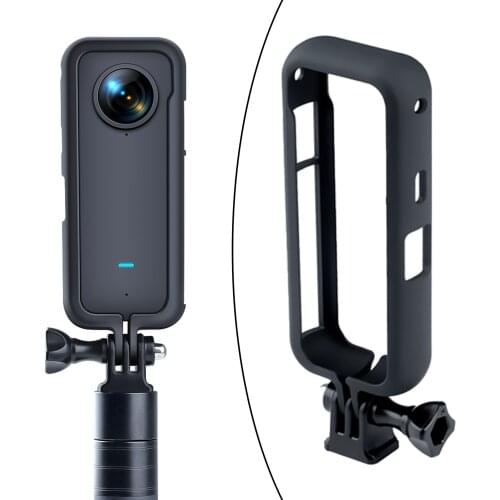 Protective Frame Border Bracket Housing for One X2 Accessories with 1/4" Thread Adapter Action Camera