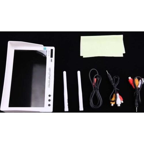 LCD5802 FPV Monitor 5.8ghz 800x480 Tft Lcd Monitor Diversity Receiver 7 Inch Built-in-battery Fpv Rx-lcd5802