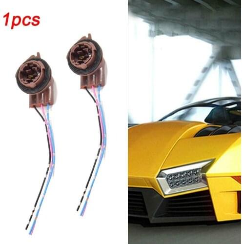 1pcs 3157 4157 Lamp Socket Adapter Cable Plug Bulb Brake Signal Wire Harness Connector Socket Light Plug Turn M7F3