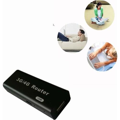 2021 Router External Interface Brand New And High Quality 3G / 4G WiFi Wlan Hots pot AP Client 150 Mbps RJ45 USB Wireless Router