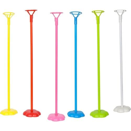 6Pcs Wedding Table Balloon Stand Balloon Holder Support Base Table Floating Wedding Table Decoration Baby Shower Birthday Decor