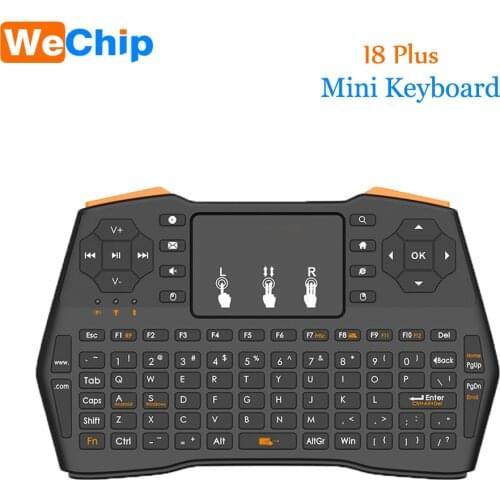 I8 Plus Wireless MINI Keyboard 2.4G Russian or English or Spain Air Mouse Remote Control Touchpad For Tv Box Tablet Pc I8Plus
