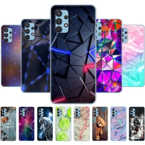 For Samsung Galaxy A32 A52 A72 Case Phone back Cover For Samsung A32 A52 A72 4G 5G 2021 silicon coque funda bumper