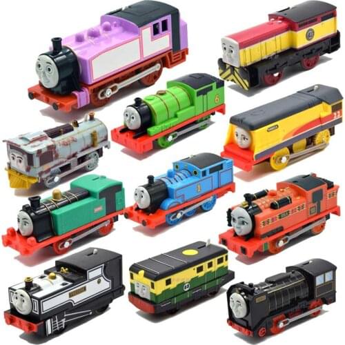 Thomas and friends Flynn Diesel Caitlin Stafford Salty Master Series Train electric Diecast model Toy Children Christmas gift