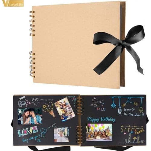 Craft DIY Photo Albums Scrapbook Album Paper Scrapbooking Picture Album Wedding Birthday Gift Photos for Boyfriend