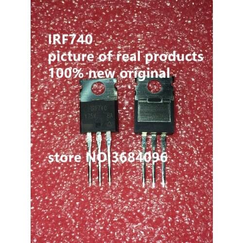 NEW free shipping IRF740PBF IRF740NPBF IRF740 TO-220 Real figure 10PCS-100PCS/LOT