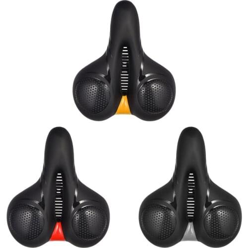 Mtb Road Bike Cushions Comfortable Wide Bike Seat Cushion Shockproof Bicycle Big Butt Saddle Soft Padd Cycling Accessories