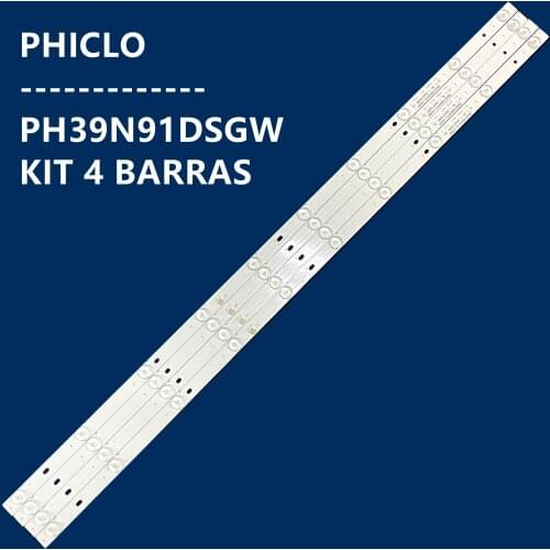 Barra de led tv philco ph39n91dsgw Philco Ph39n91 Ph39n91dsgw LED Backlight strip For 39N91GM04X10-C0081 CJ 1.30.1.39N91008R V0